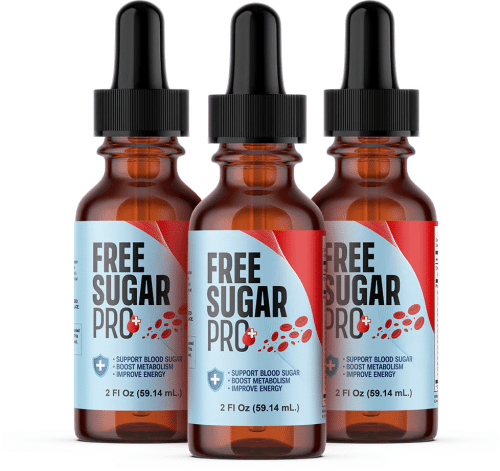 Free Sugar Pro three bottles